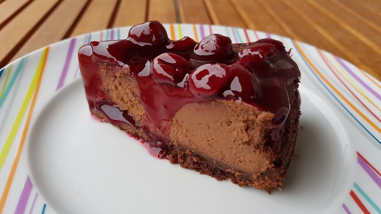 Cheesecake de chocolate - Al horno