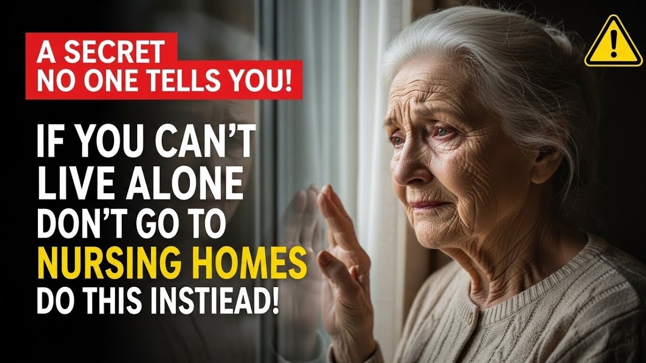 If You Can’t Live Alone, Never Go to Nursing Homes — Do THIS Instead