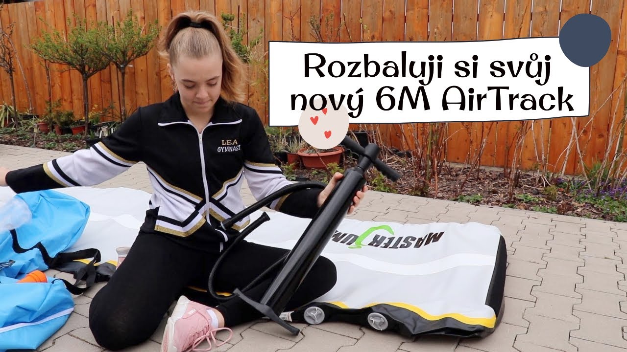 Unboxing 6M AirTracku MASTER + Návod na přemet dopředu /LEA