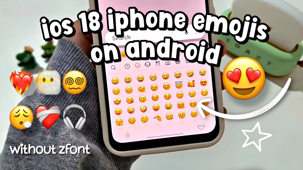 how to get iphone emojis on android phone ✨️ 2025 No zFont needed