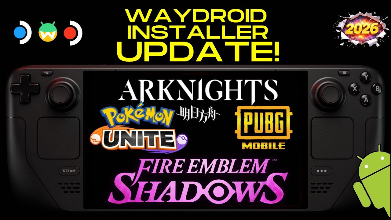 Обновление установщика SteamOS Waydroid! Новые функции, новые игры и многое другое для Steam Deck...