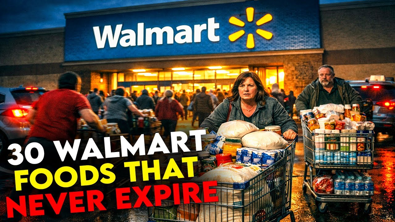 30 Walmart Foods To STOCKPILE That NEVER EXPIRE