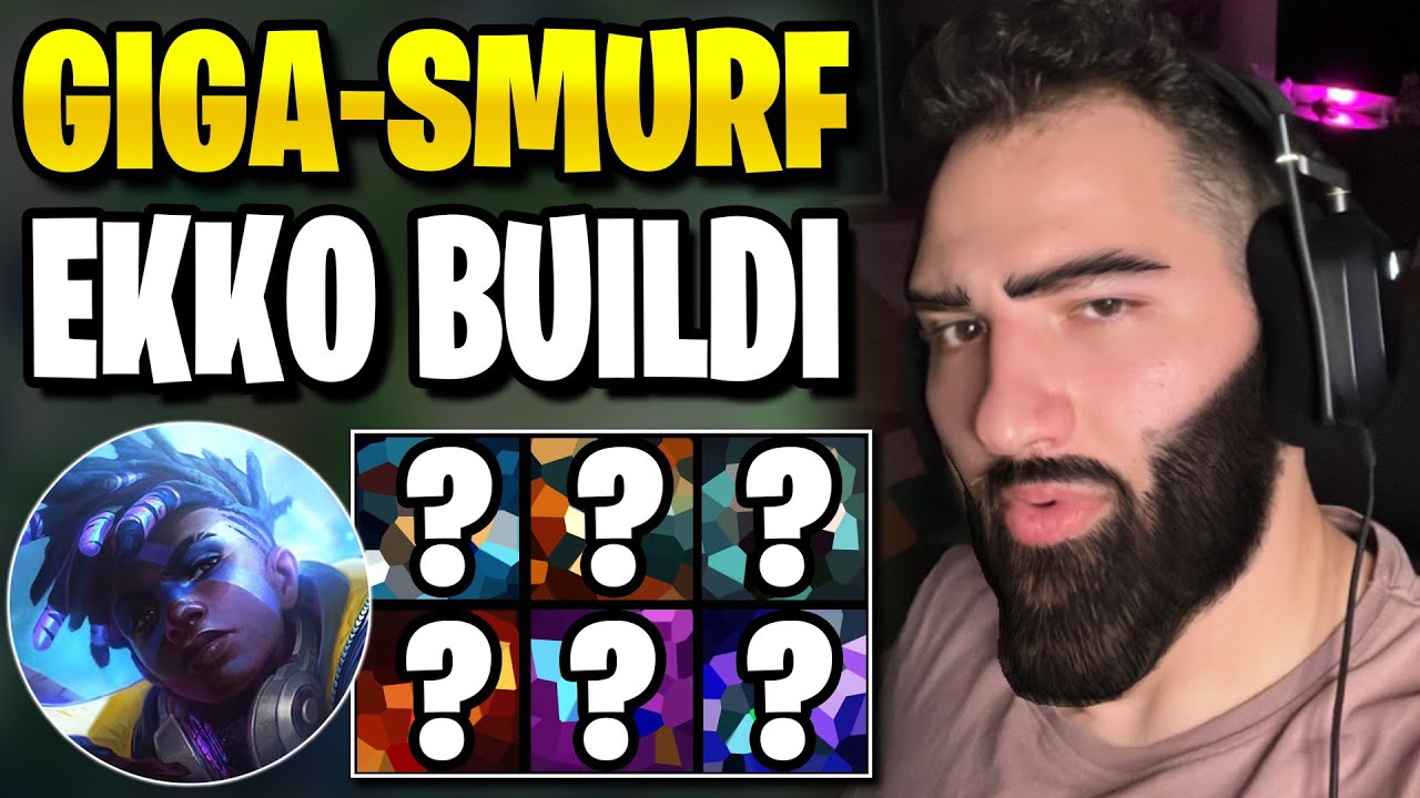 Dünya Ekko 1.Si'nin Giga-Smurf Ekko Buildi!! | KassadinsCreed