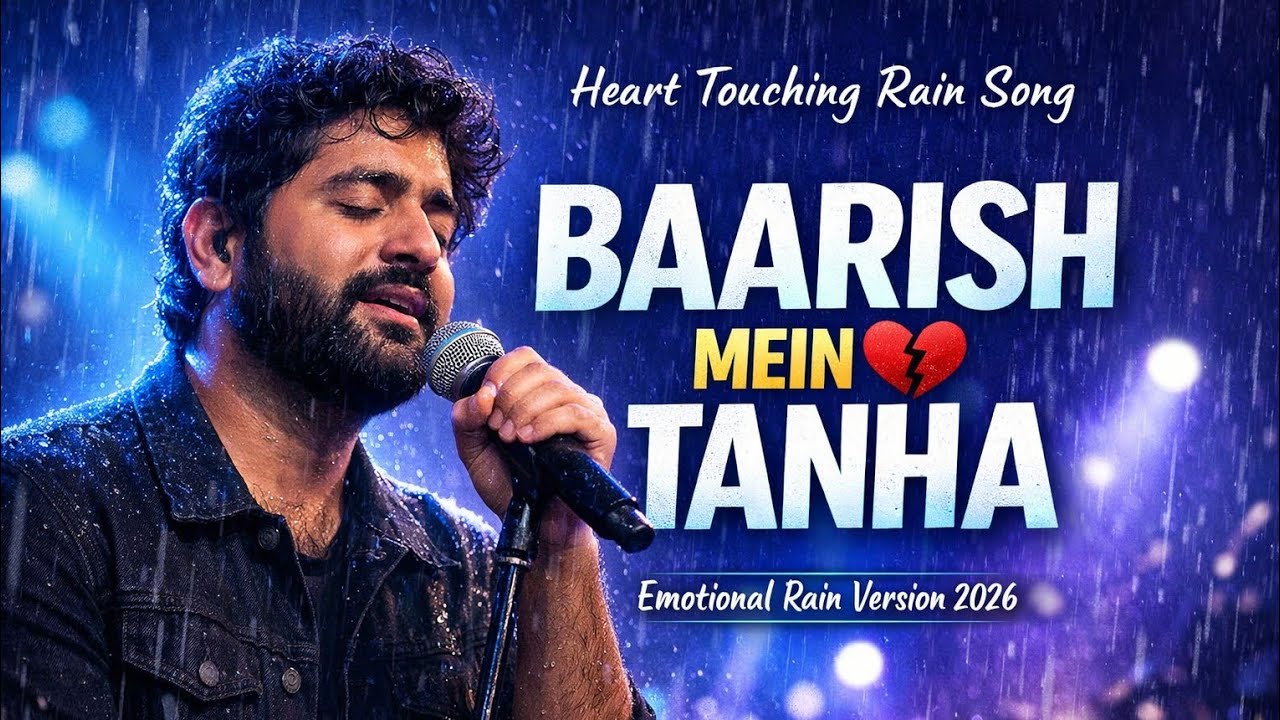 Baarish Mein Tanha 🌧💔 | Full Emotional Rain Song 2026 | Heart Touching Hindi Sad Song