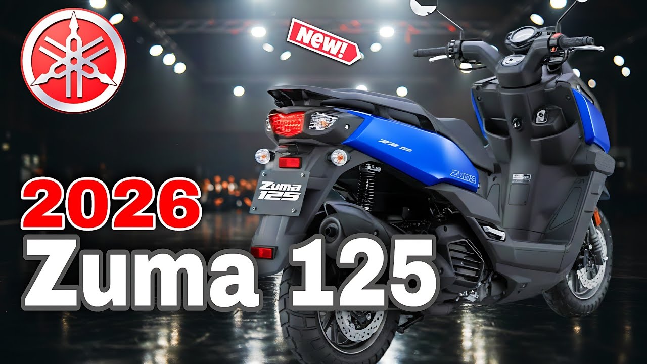 🚨Полный обзор Yamaha Zuma 125 2026 года – цена, характеристики и особенности!