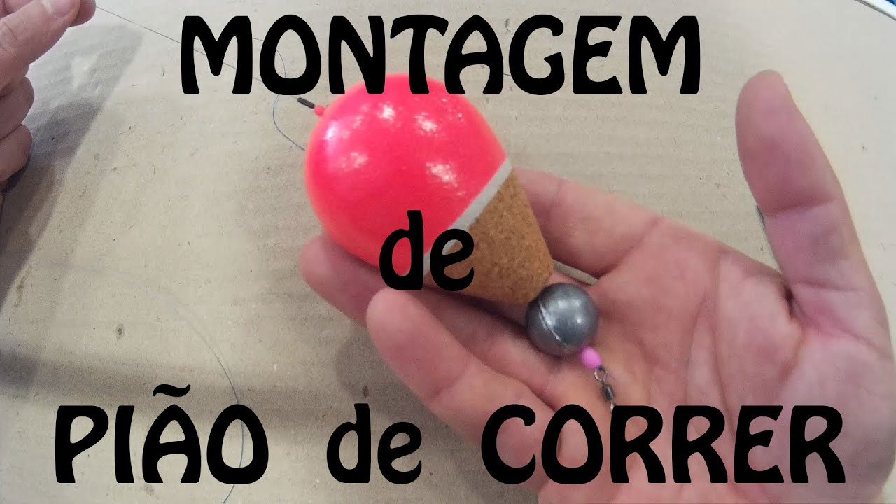 ✅COMO MONTAR PIÃO 🏮 DE CORRER 🐟