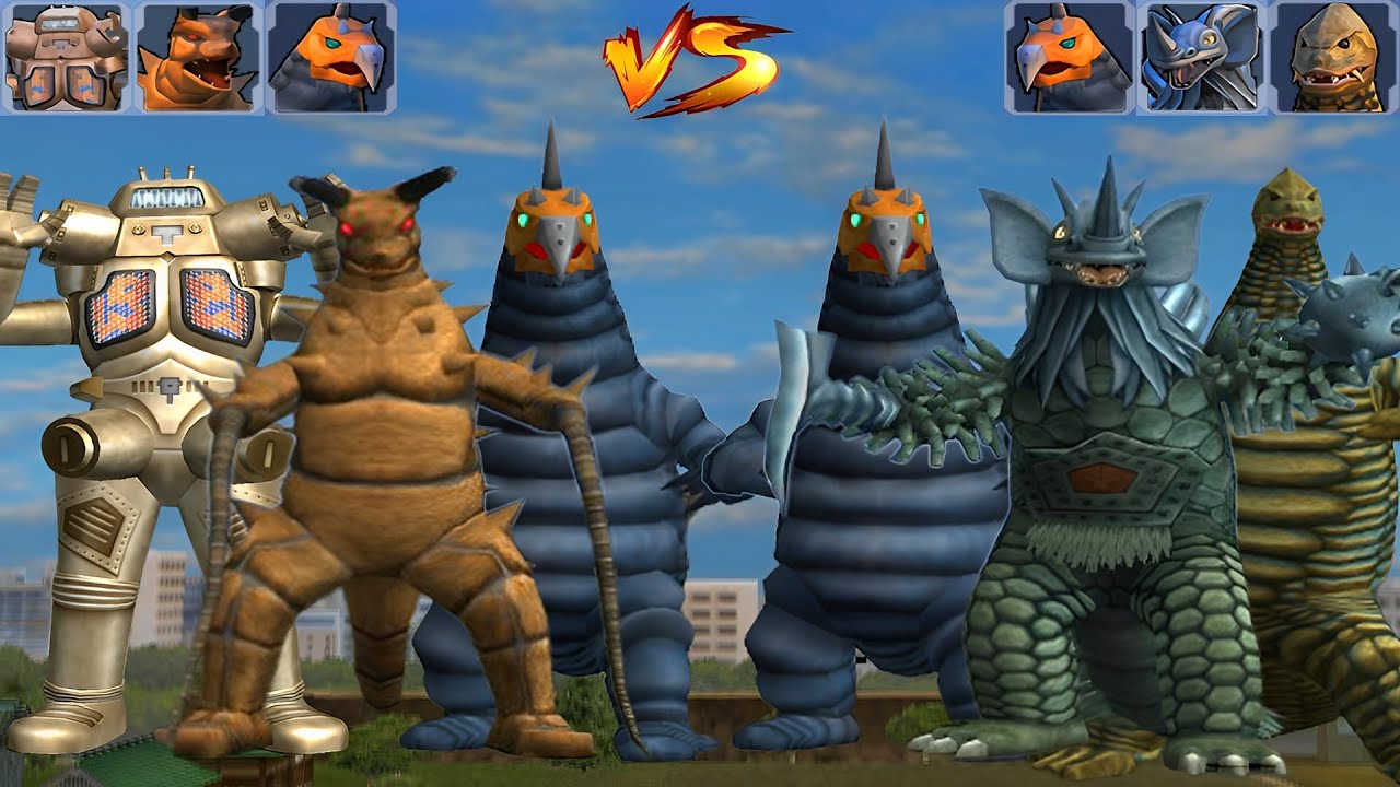 UFE3：King Joe/Gudun/Bakishimu VS Bakishimu/Red King/Tilander