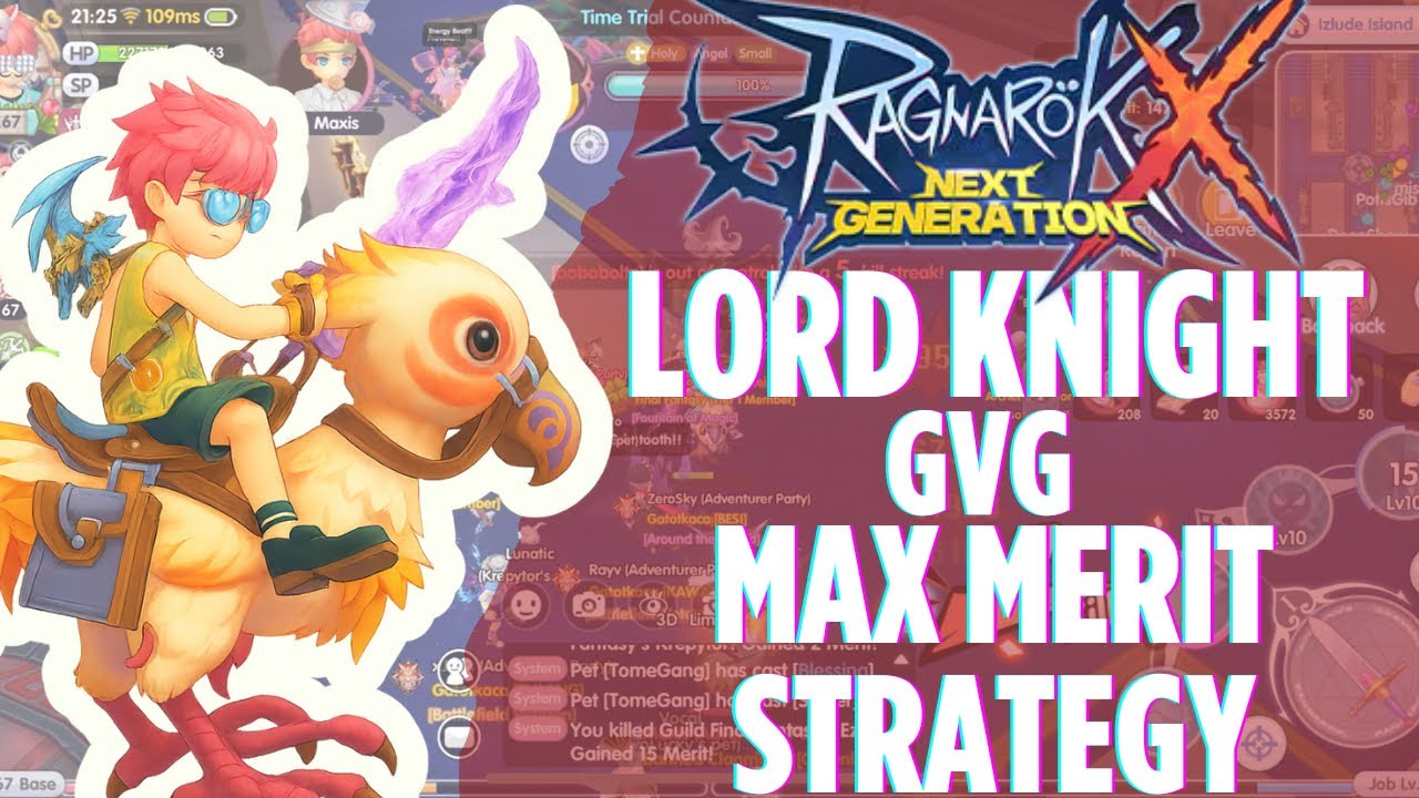 ROX GLOBAL - GVG LORDKNIGHT GAMEPLAY