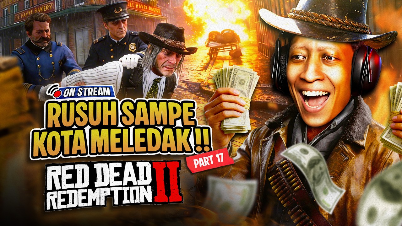 Perburuan Gila PALING RUSUH!! - Red Dead Redemption 2 Indonesia Gameplay (PART 17) PC