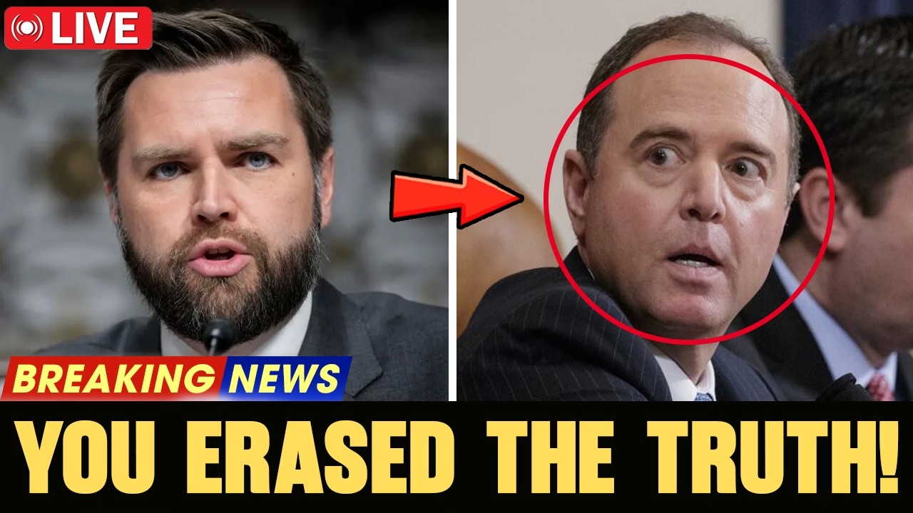 Adam Schiff PANICS After JD Vance Reads His Deleted FISA Line