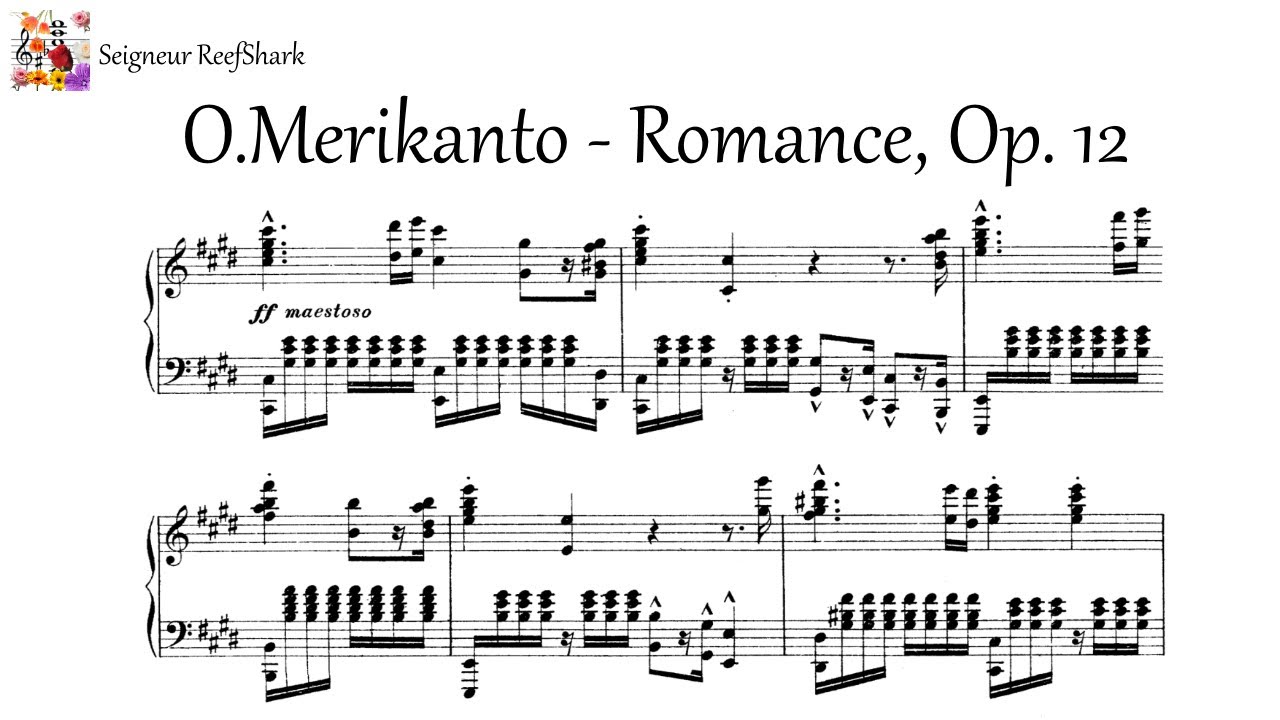 O.Merikanto - Romance, Op. 12 (Somero)
