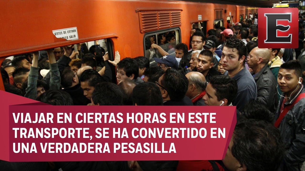 La gran odisea de viajar en el Metro en las “hora pico”
