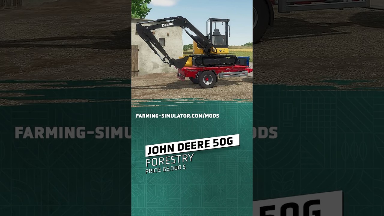 🔧 Mod Spotlight: John Deere 50G 🚜
