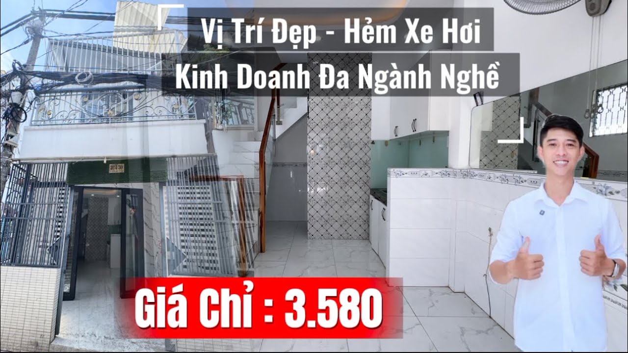 Nhà Quận 8 - Âu Dương Lân - Hẻm Xe Hơi - Vị Trí Đẹp - Sổ Hồng Riêng - Pháp Lý Chuẩn 