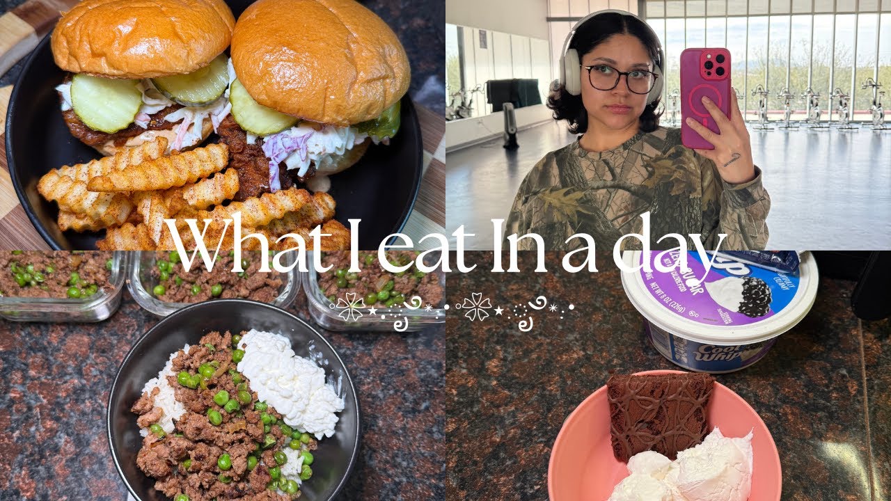 What I eat in a day | Healthy living | Meal prep | Sticking to our health goals