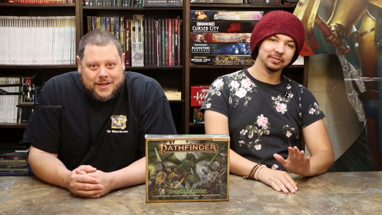 What's in the Box! Pathfinder 2.0 Beginner Box