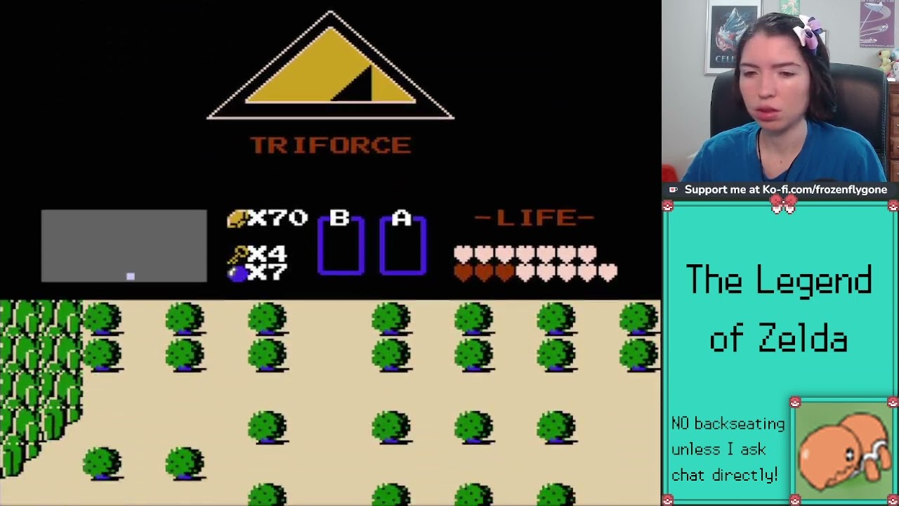 Beat my first NES game ever! The Legend of Zelda Part 3