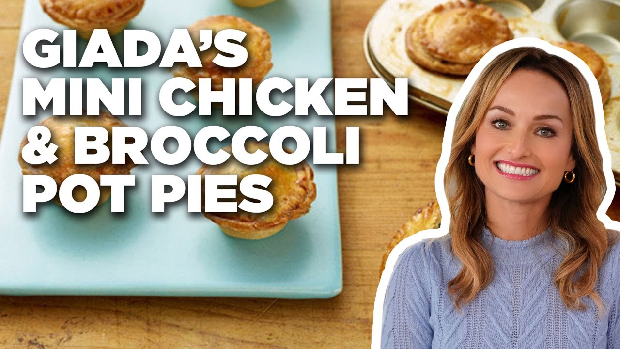 How to Make Giada's Mini Chicken and Broccoli Pot Pies | Giada at Home | Food Network