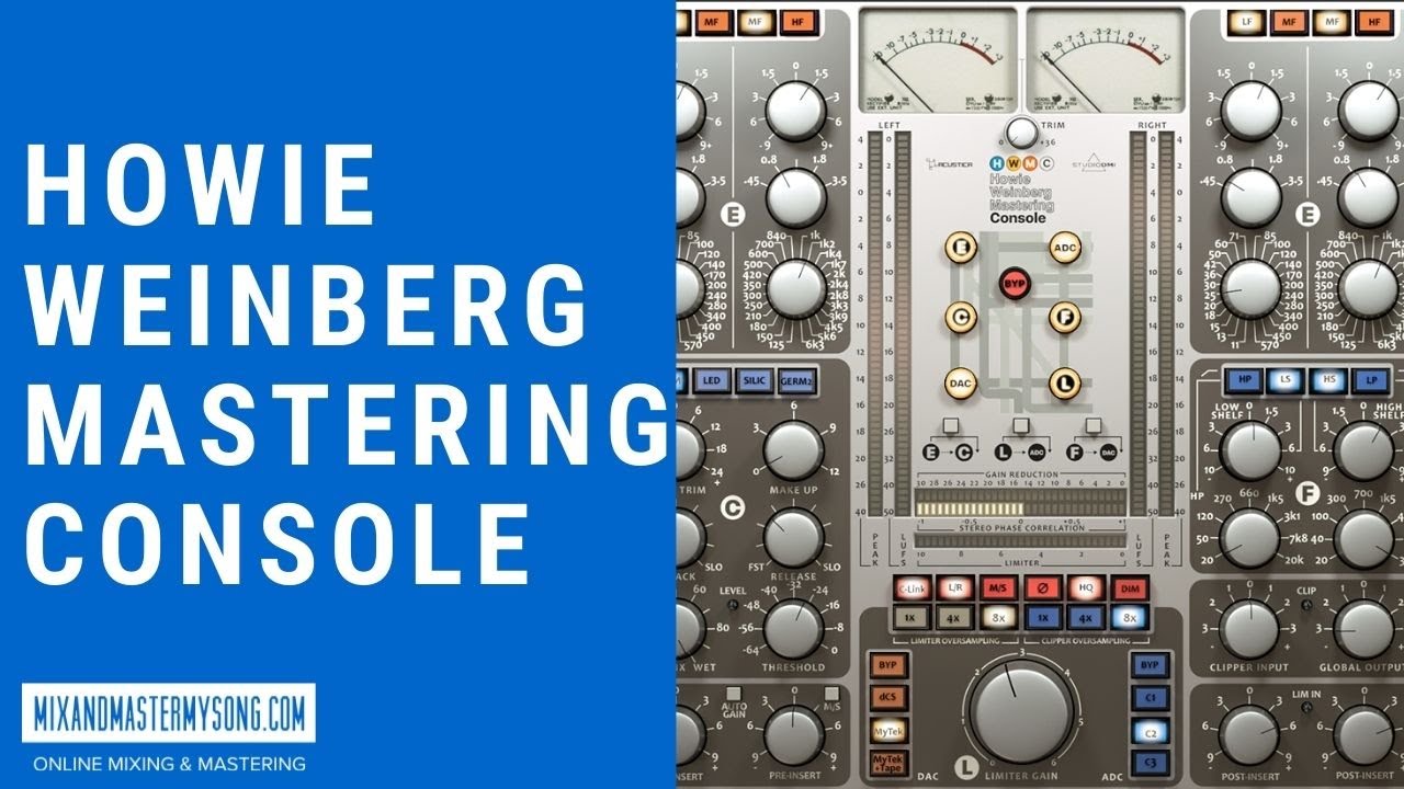Acustica Audio Howie Weinberg Mastering Console Review