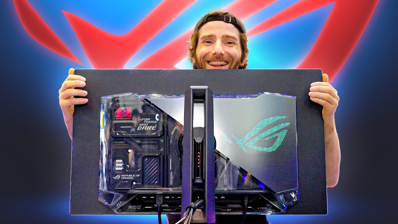 Najfajniej wyglądający monitor. Kropka. - Wyświetlacz ASUS ROG na Computex (sponsorowany)