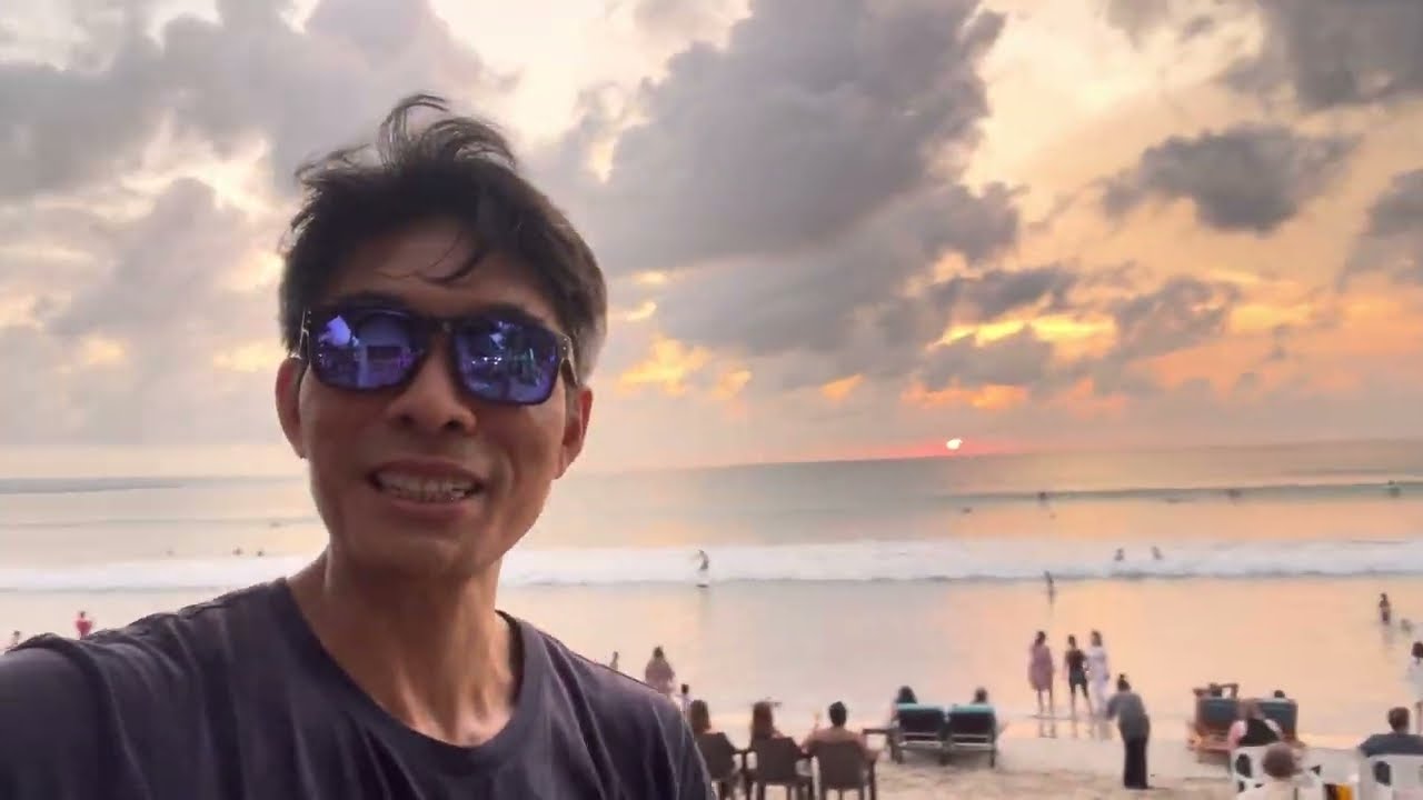 indahnya sunset pantai kuta | Surya Malya Channel