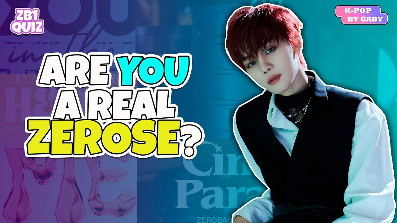 ARE YOU A REAL ZEROSE? #2 | ZEROBASEONE QUIZ | KPOP GAME (ENG/SPA)