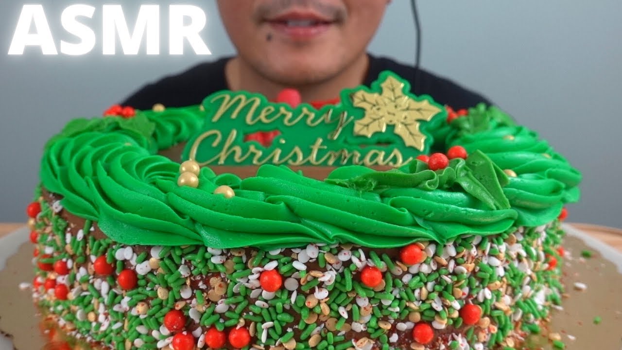 ASMR | Fudgy Chocolate Cake | The Hangry Mole Eating Show