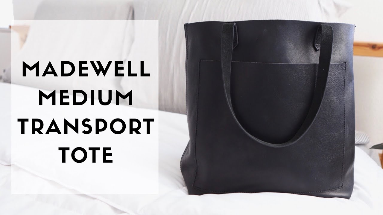 MADEWELL TRANSPORT TOTE (medium) // whats in my bag