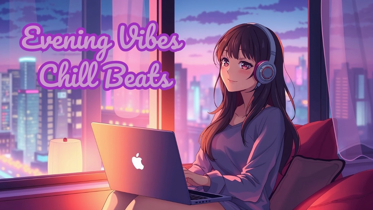 Lofi Girl Evening Vibes 🌃 |  Smooth Beats to Work & Chill