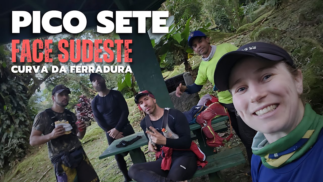 A CURVA da FERRADURA e o ACESSO a FACE SUDESTE do PICO SETE | Montanhismo