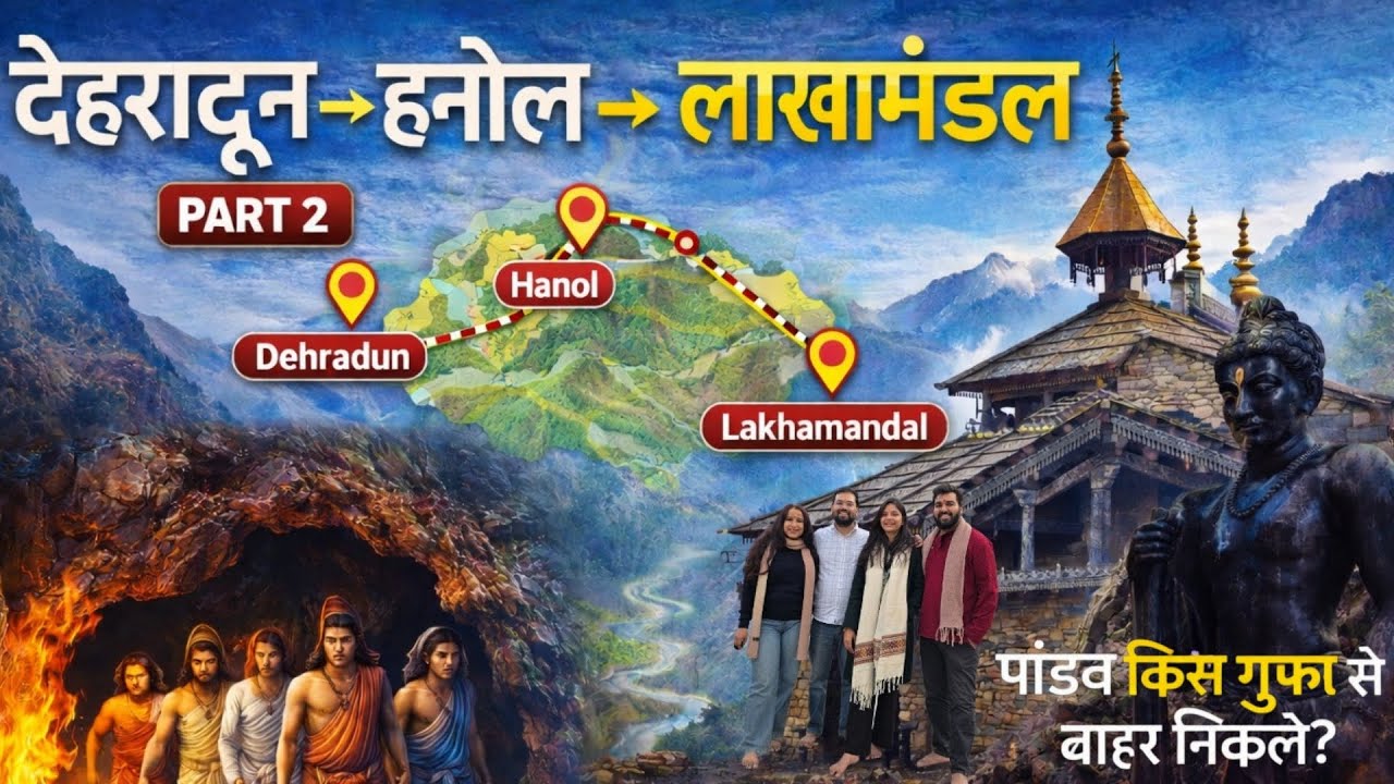 पांडव किस गुफा से बाहर निकले? 😮 | Lakhamandal Mystery | Hanol Mahasu Devta | Part 2
