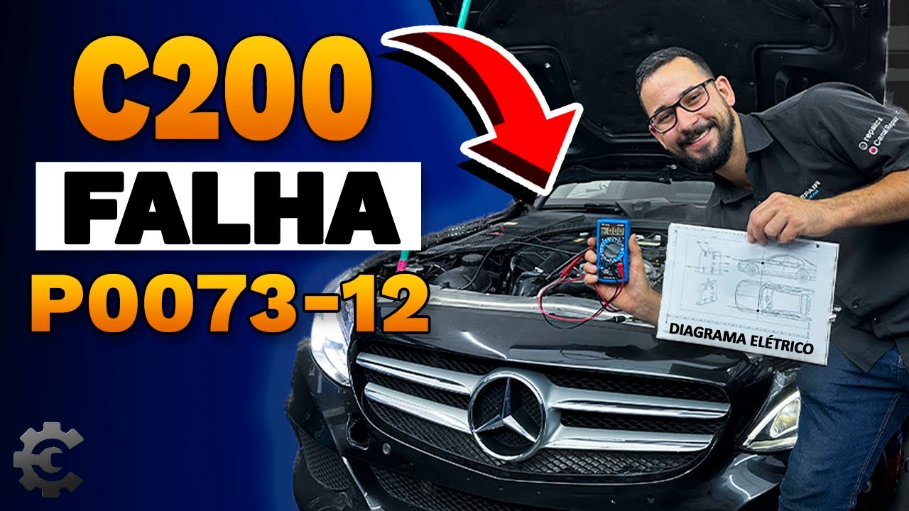 P0073/12 - MERCEDES C200 SENSOR DE TEMPERATURA EXTERNA
