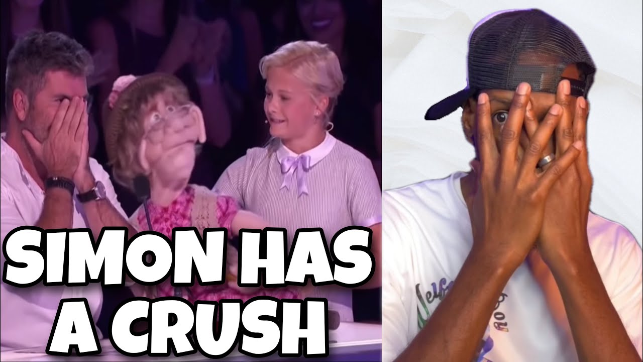 Darci Lynne: Her Naughty Old-Lady Puppet 'Edna' Makes Simon Cowell BLUSH!! AGT | Reaction