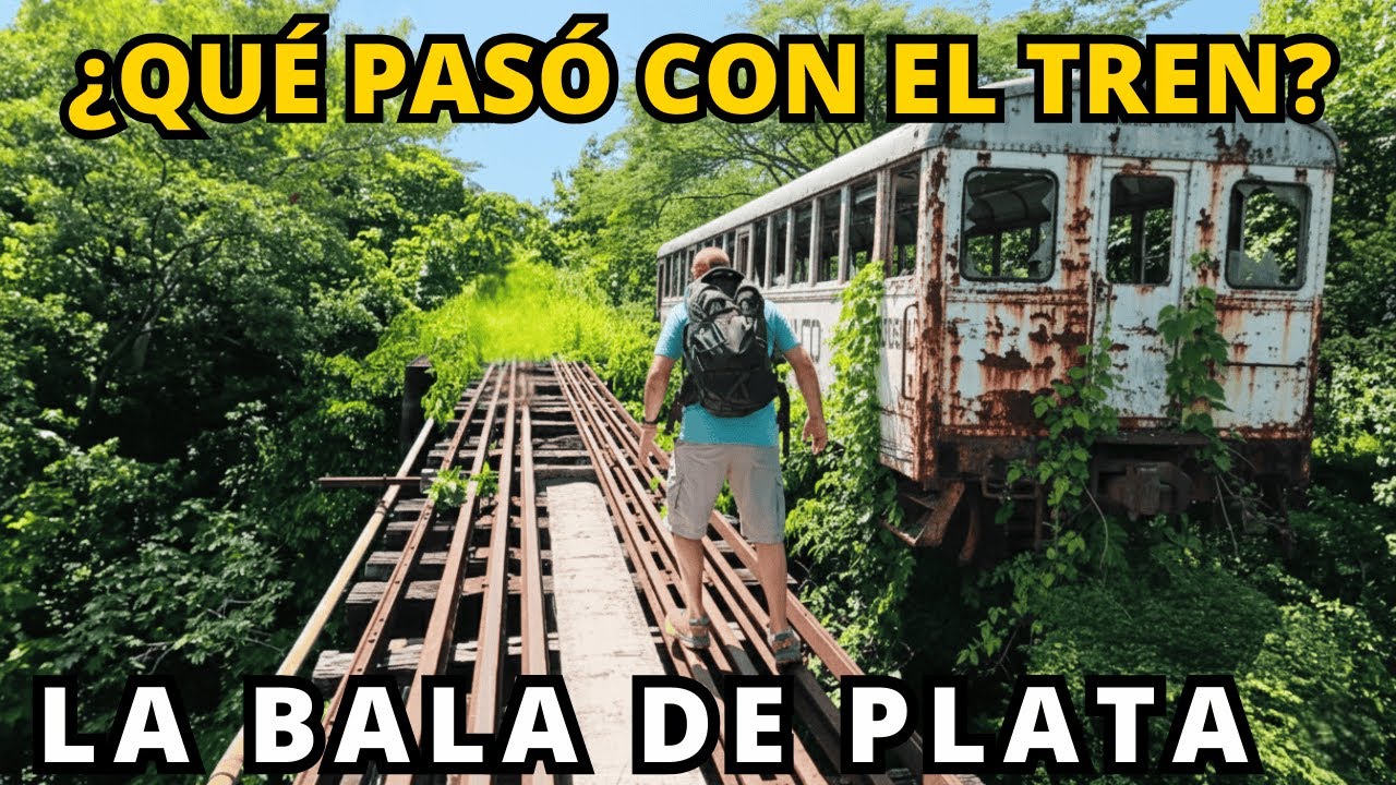 ¿Que pasó con el Tren BALA DE PLATA? Sigo su Antigua Ruta 🚂🇸🇻
