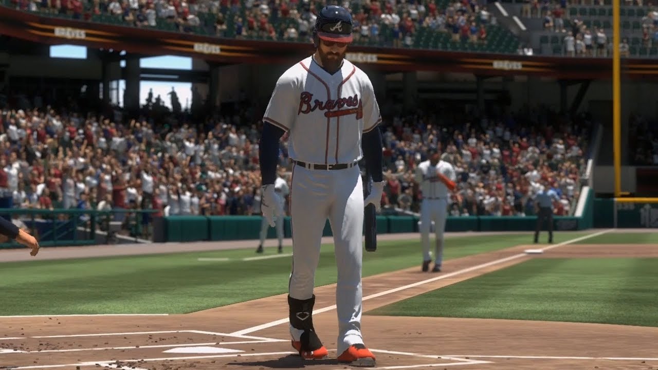 MLB The Show 18 - Atlanta Braves против Milwaukee Brewers - Геймплей (PS4 HD) [1080p60FPS]