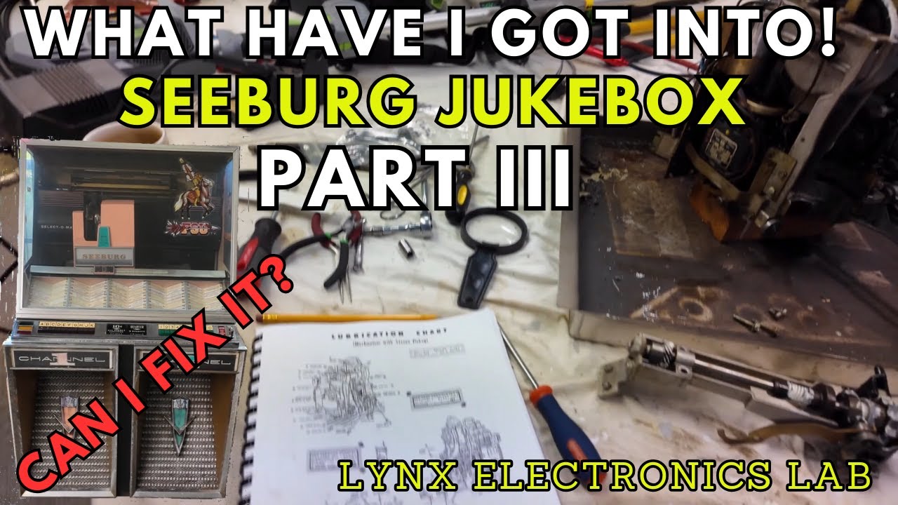 Unbelievable Transformation of Seeburg Jukebox Model 220 Part III