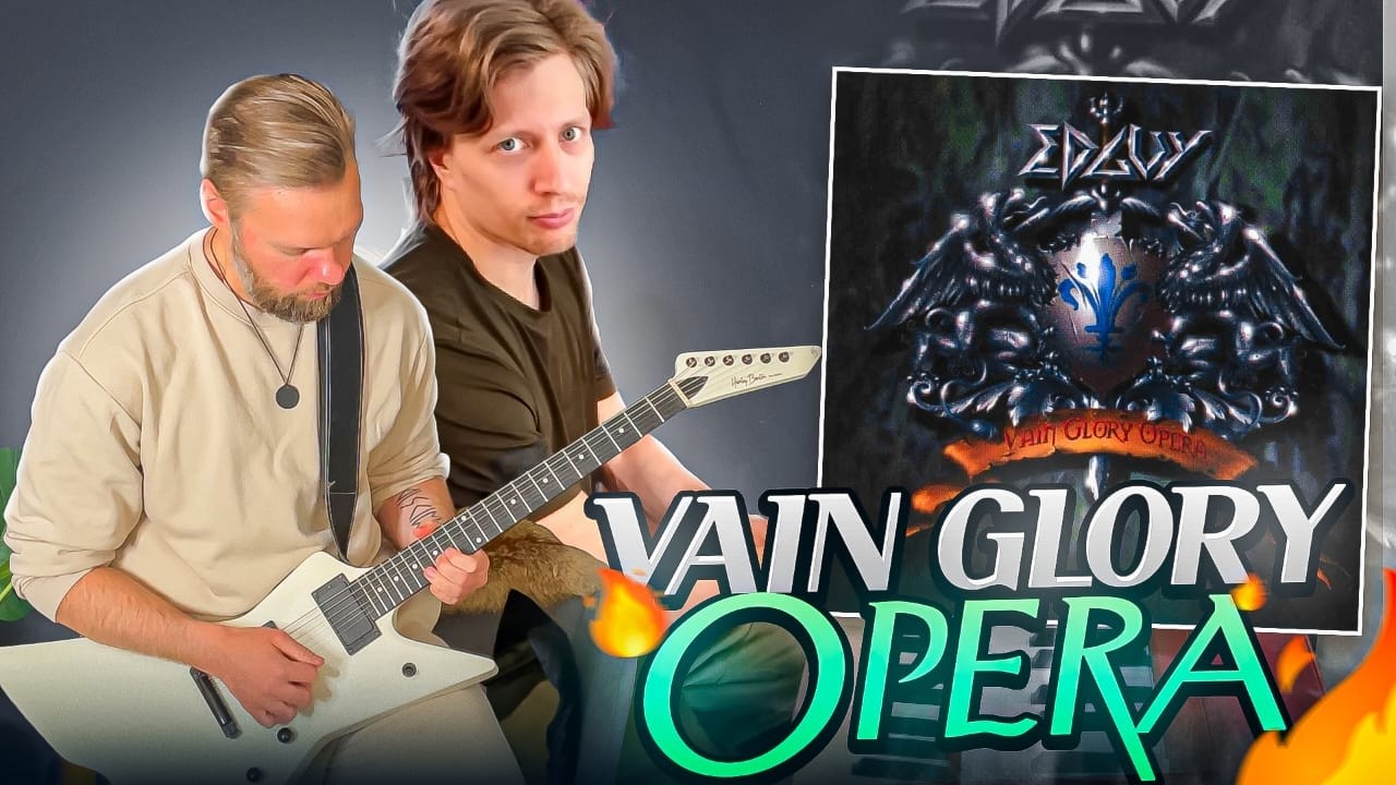 Edguy - Vain Glory Opera (Guitar & Keys Cover) W/ TABS