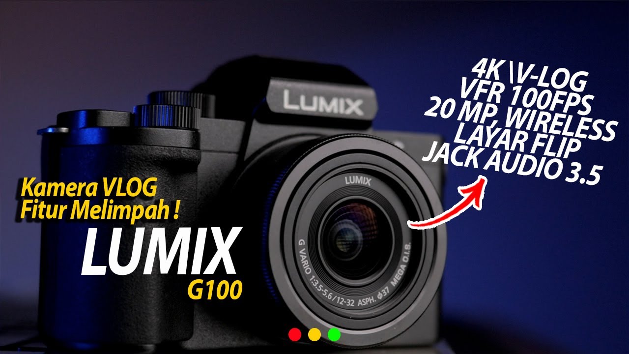 Panasonic Lumix G100 Review | Kamera Vlog TERBAIK ? | AK Production