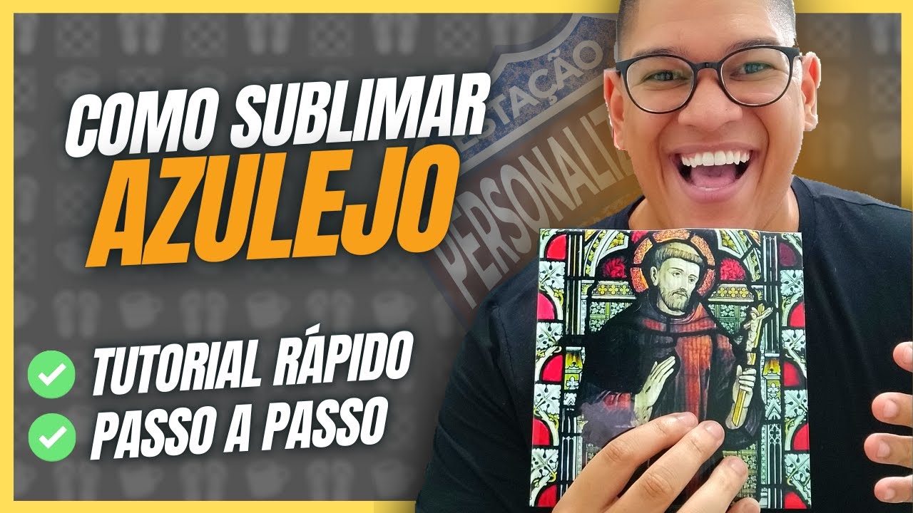 💡 [PASSO A PASSO] Como sublimar azulejo SEM ERRAR!