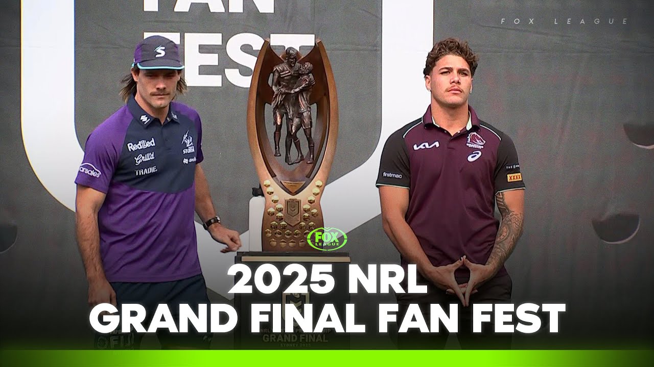 GRAND FINAL FAN FEST: Brisbane and Melbourne feel the love in Sydney | Fox League