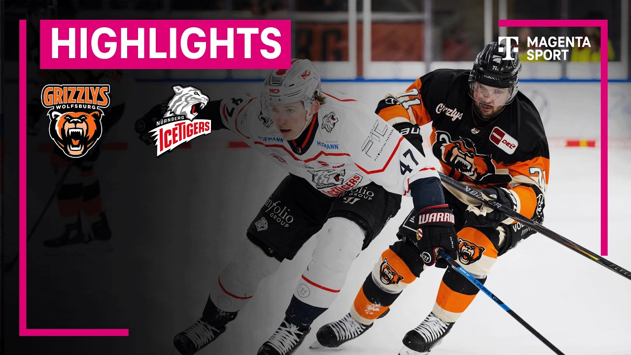 Grizzlys Wolfsburg - Nürnberg Ice Tigers | PENNY DEL | MAGENTA SPORT