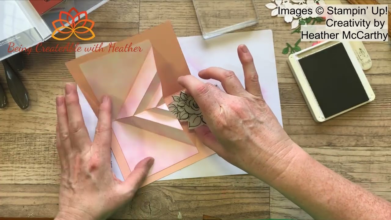 Something Saturday  - Fancy Fold Card I Made For Backstage