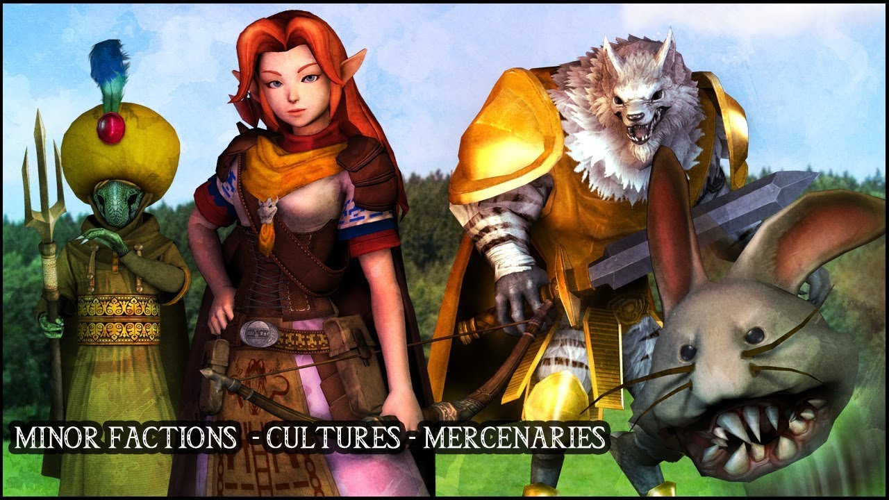 Hyrule Conquest - Minor Factions, Cultures, Mercenaries