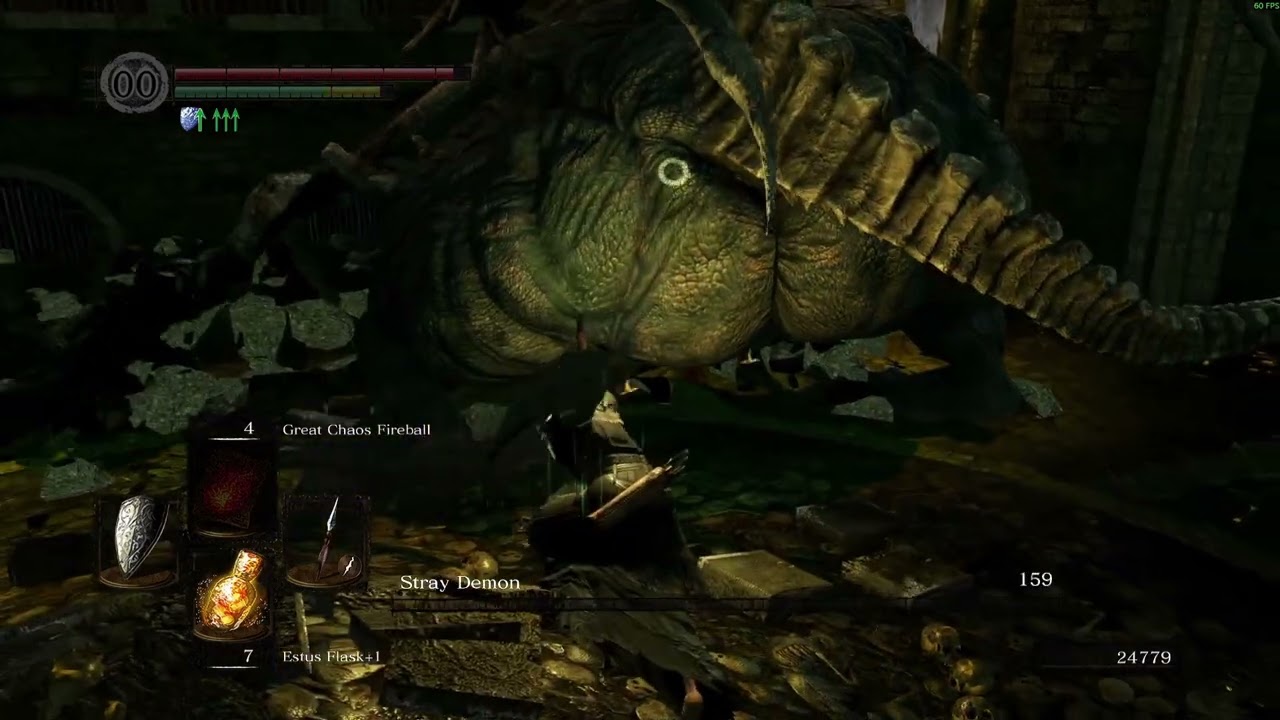Dark Souls Remastered - Stray Demon & Pinwheel