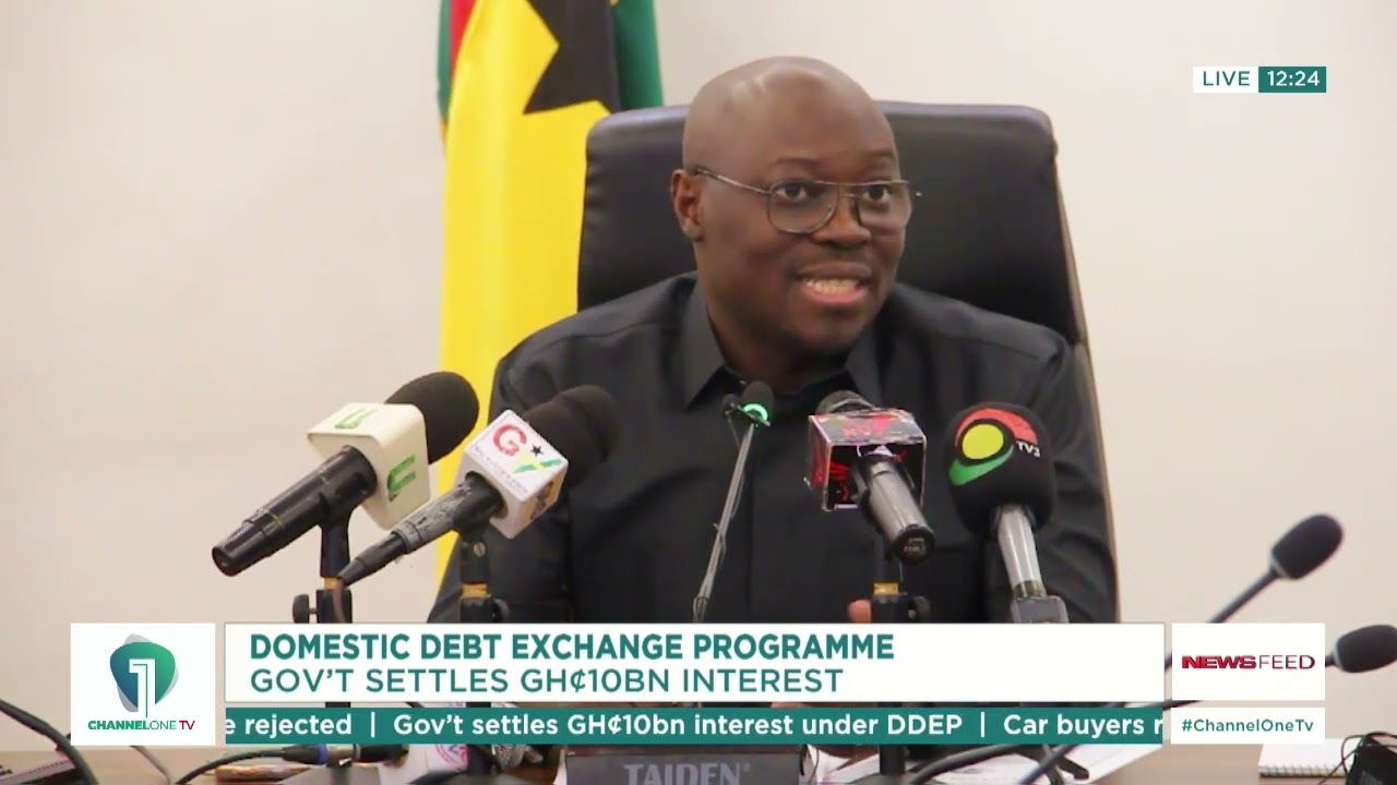Domestic Debt Exchange: Government Settles GH¢10 Billion in Interest | News Feed