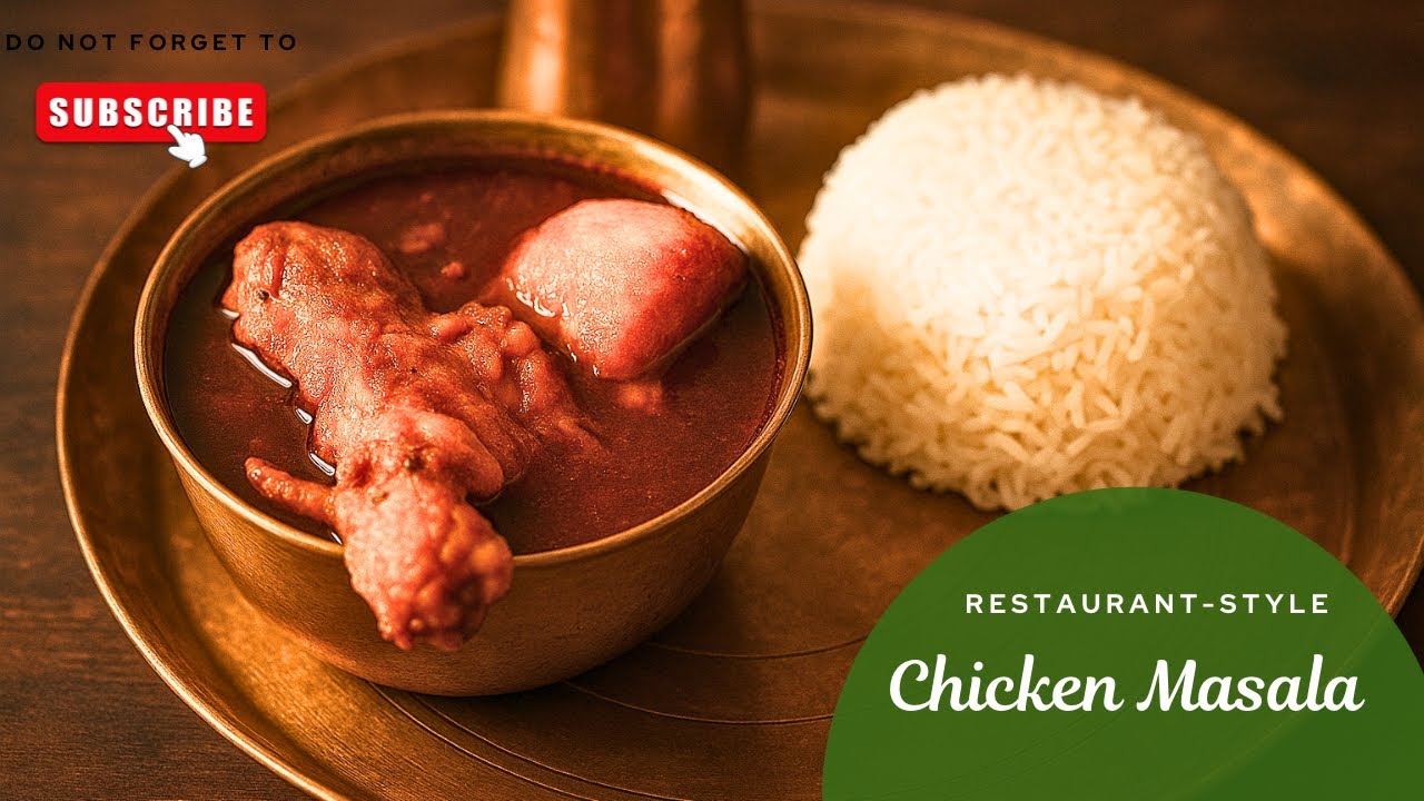 🍗Restaurant-Style Chicken Masala| चिकन मसाला रेसिपी| #chickenmasala #chicken 