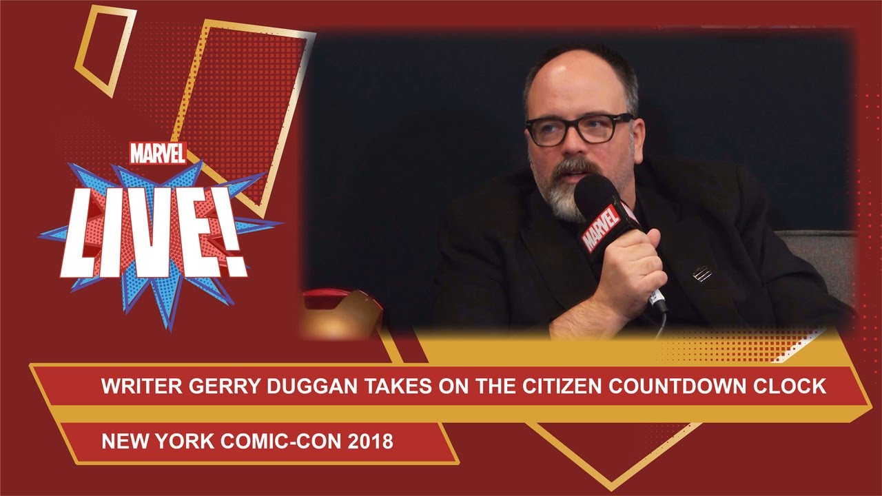Marvel writer Gerry Duggan talks Infinity Warps, writing advice and more at NYCC 2018!