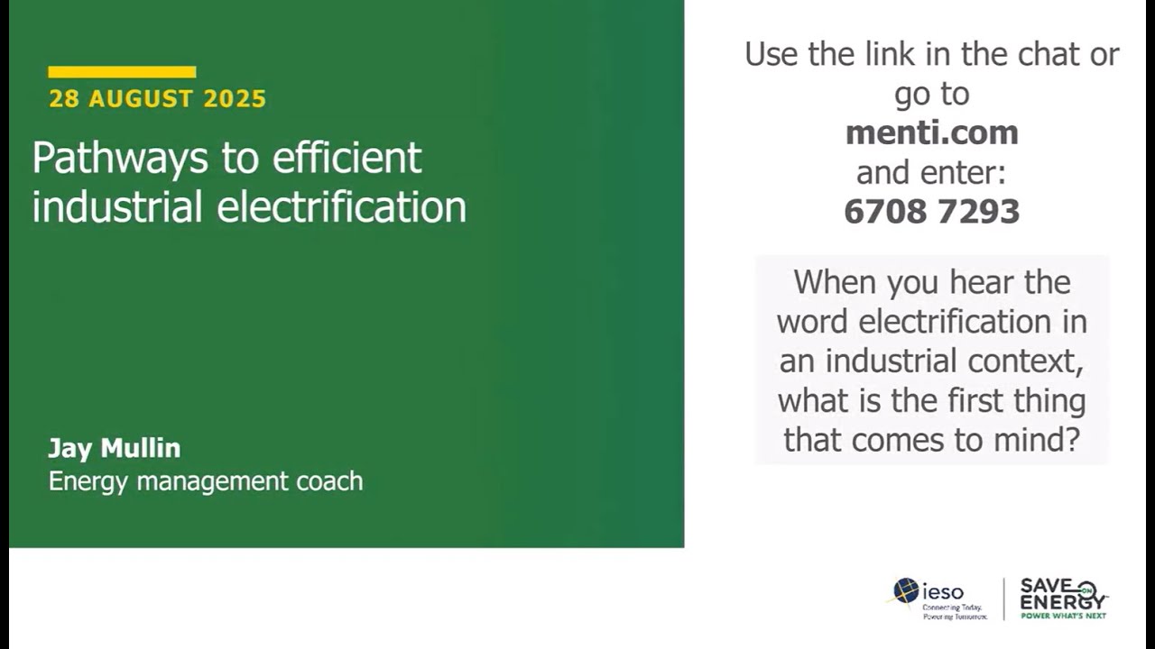 Pathways to Efficient Industrial Electrification