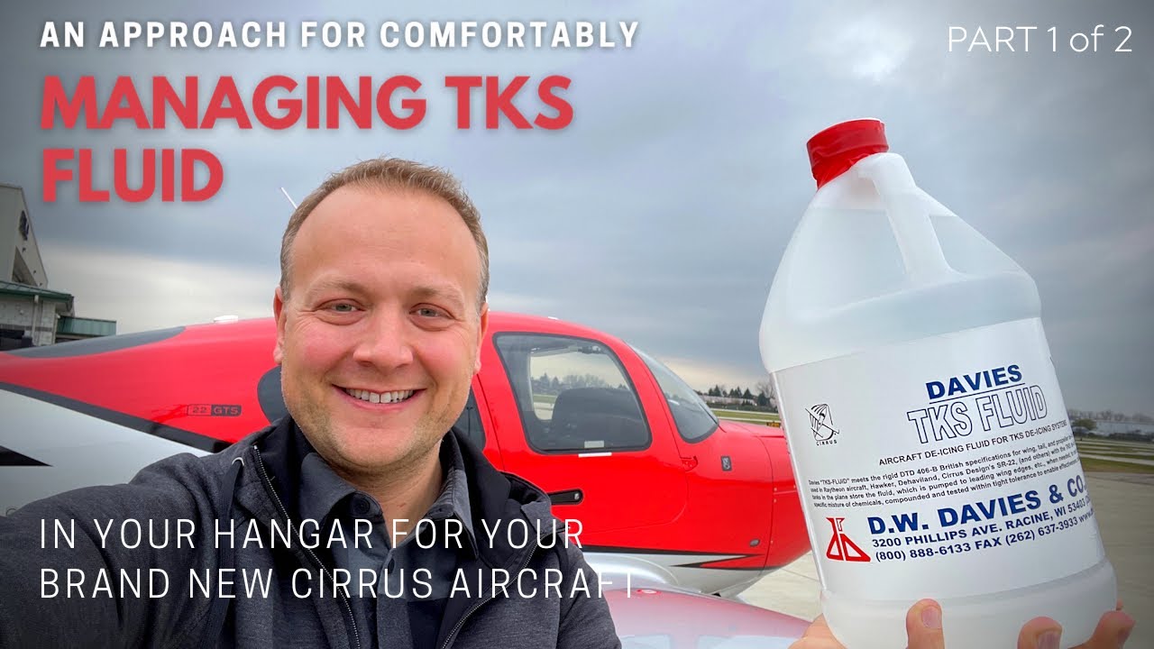 (Part 1) Managing your TKS De-icing fluid in your hangar for your Cirrus Aircraft.