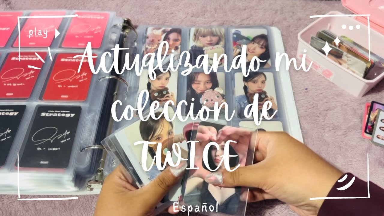 ACTUALIZANDO MI COLECCIÓN DE TWICE + 100 PHOTOCARDS | Español